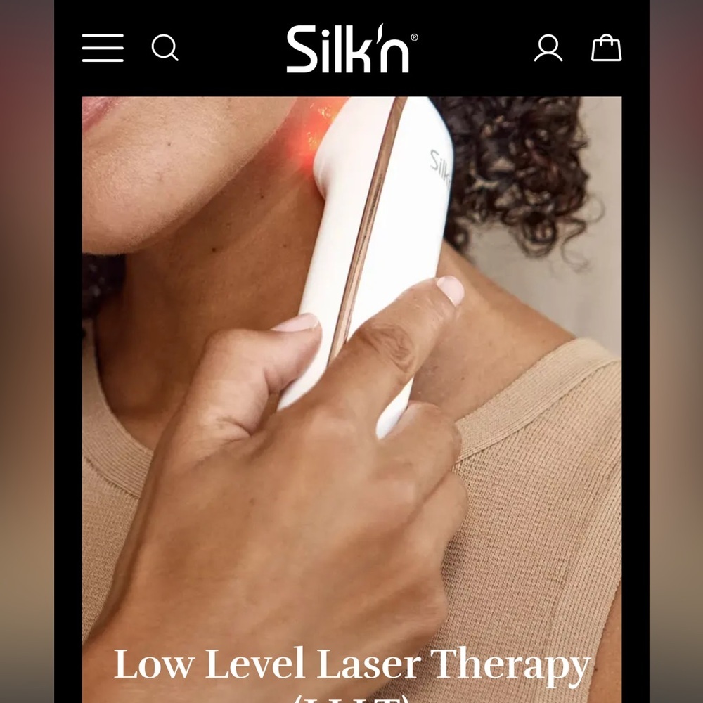 Silk’n led skincare device